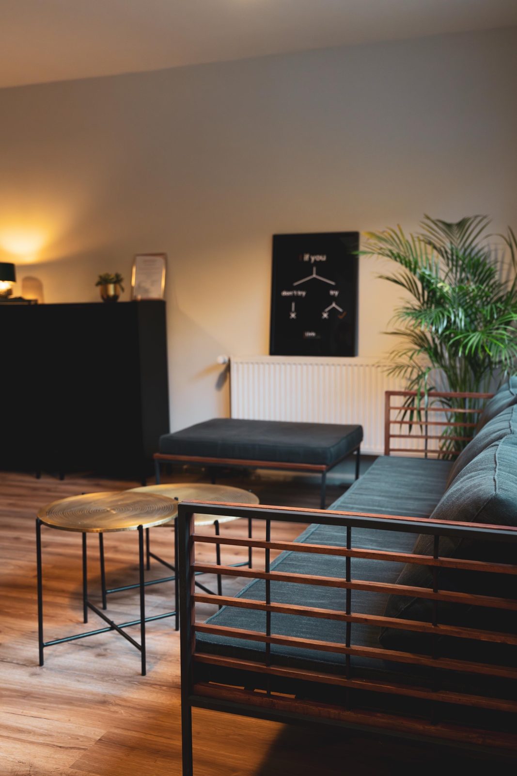 Gemütliche Ecke im Studio