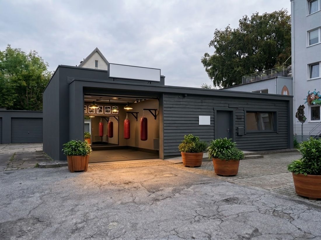 Livis Studio — Visualisierung der geplanten Halle